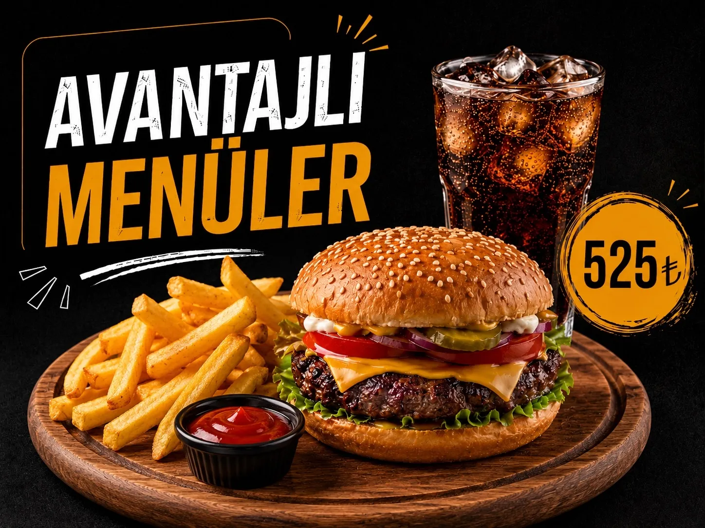 Burger Menü